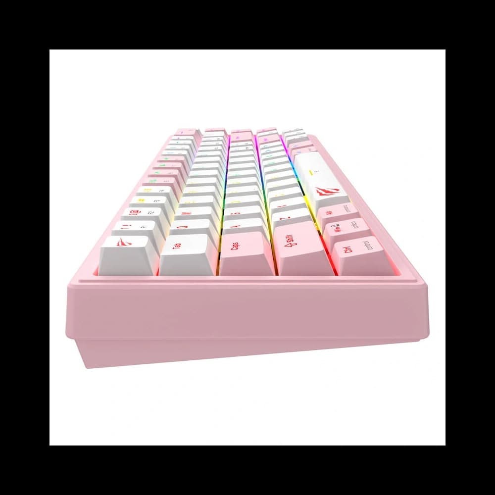 HAVIT KB874L RGB Mechanische Gaming-Tastatur (rosa und weiß) - 5