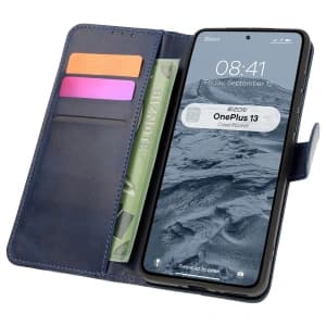 Bizon Case Pocket OnePlus 13 navy blue