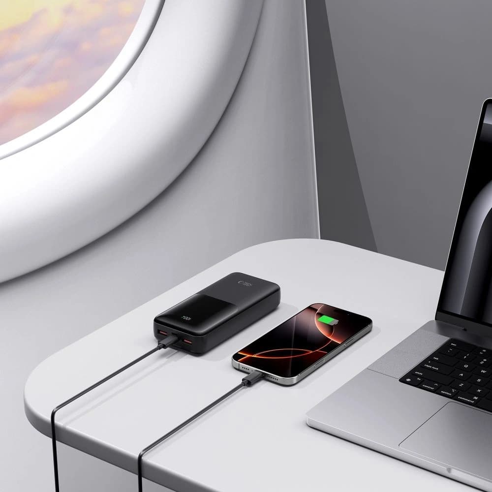 Tech-Protect PB02 Powerbank 20000mAh 22.5W Schwarz - 8