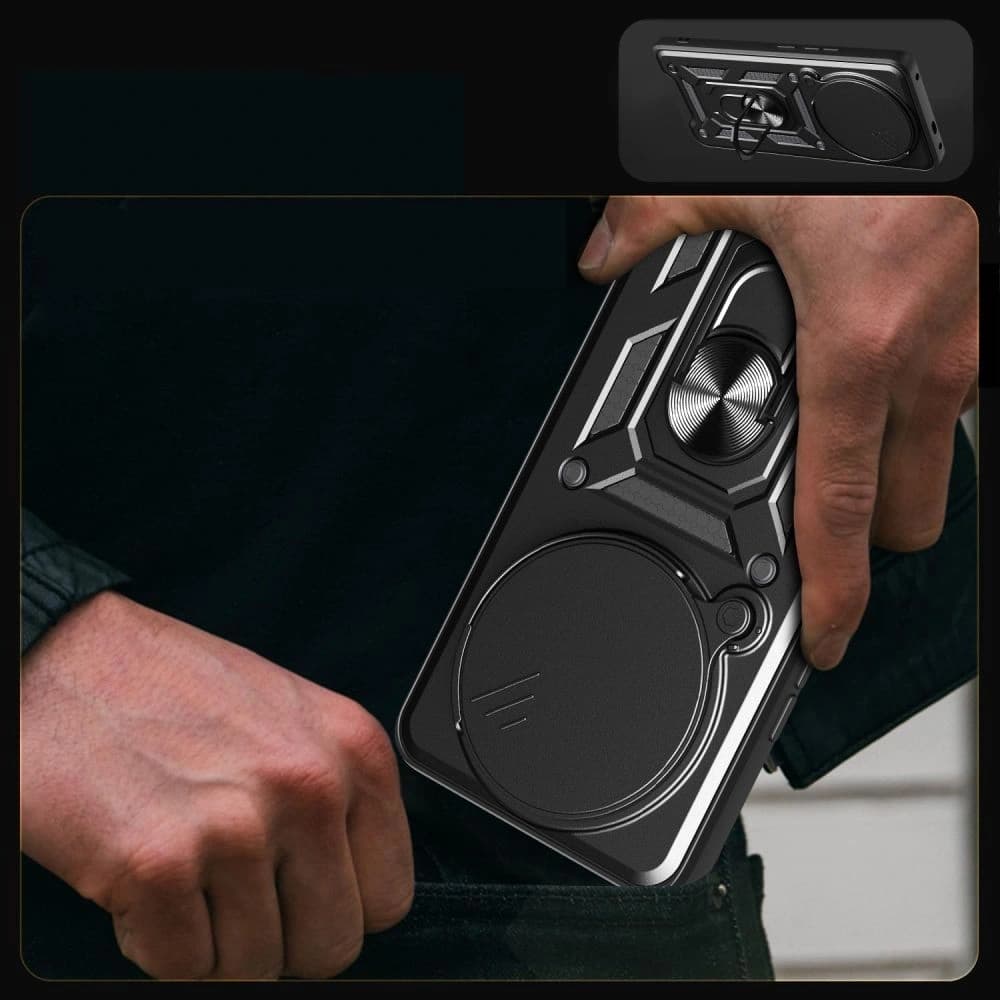 Tech-Protect Camshield Pro Xiaomi Redmi Note 14 Pro 5G / Poco X7 5G Matt Fekete - 2