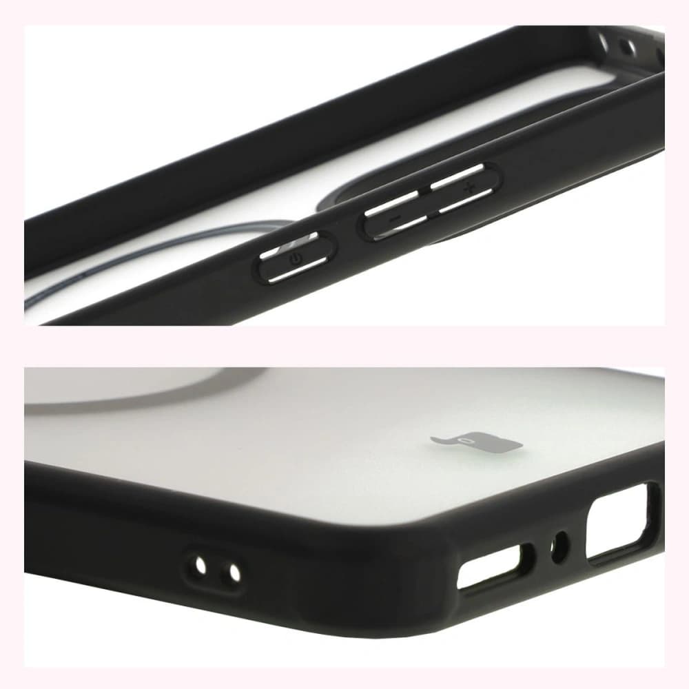 Bizon Case MatteO Xiaomi Redmi Note 14 5G translucent with black frame - 5