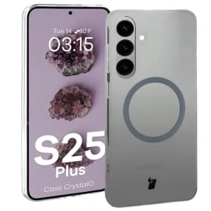 Bizon Case CrystalO Samsung Galaxy S25+ Plus klar