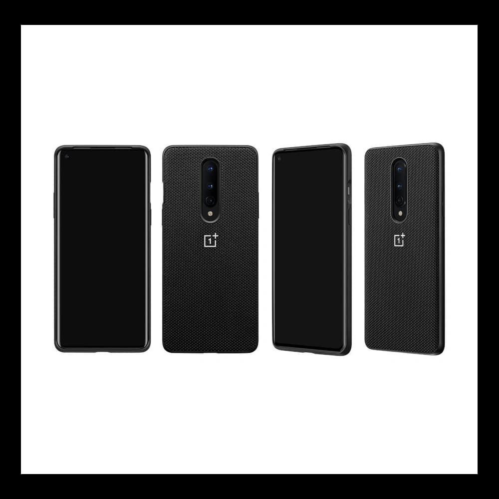 OnePlus Case 8 Nylon Bumper Case Schwarz - 5