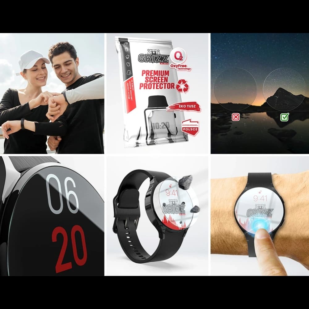 GrizzGlass HybridGlass Garmin Descent Mk3 43mm - 10