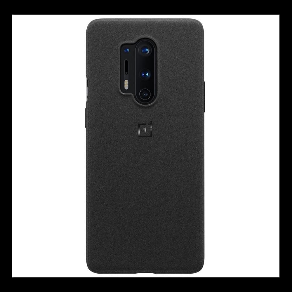 Husa OnePlus 8 Pro Sandstone Bumper Case Neagră - 2