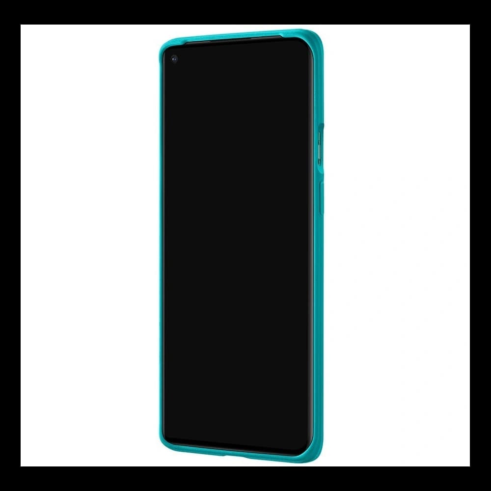 Husa OnePlus 8 Pro Sandstone Bumper Case Cyan. - 4