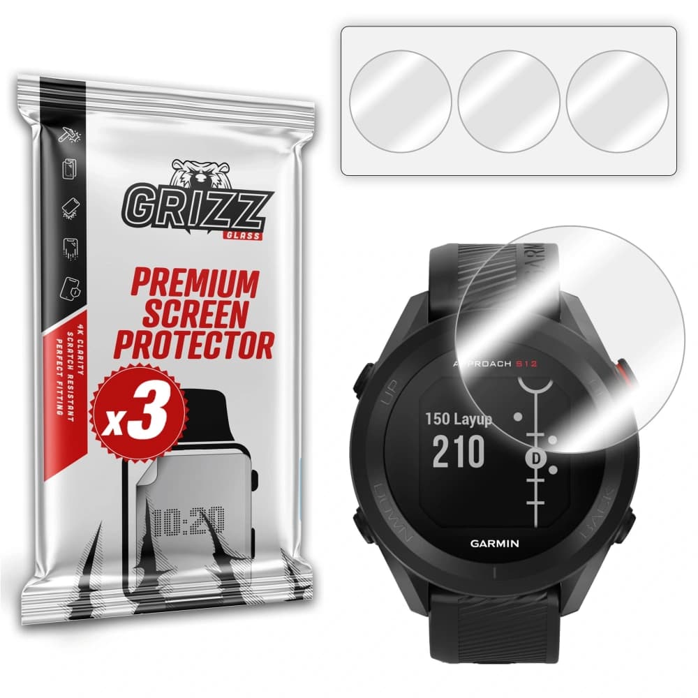 Fólie hydrogelová GrizzGlass Hydrofilm pro Garmin Approach S12 - 1