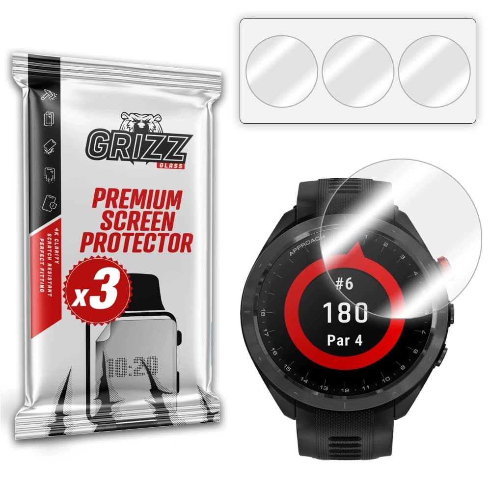 Fólie hydrogelová GrizzGlass Hydrofilm pro Garmin Approach S70 47mm - 1