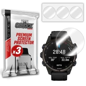 GrizzGlass Hydrofilm Garmin Descent Mk3i 51mm