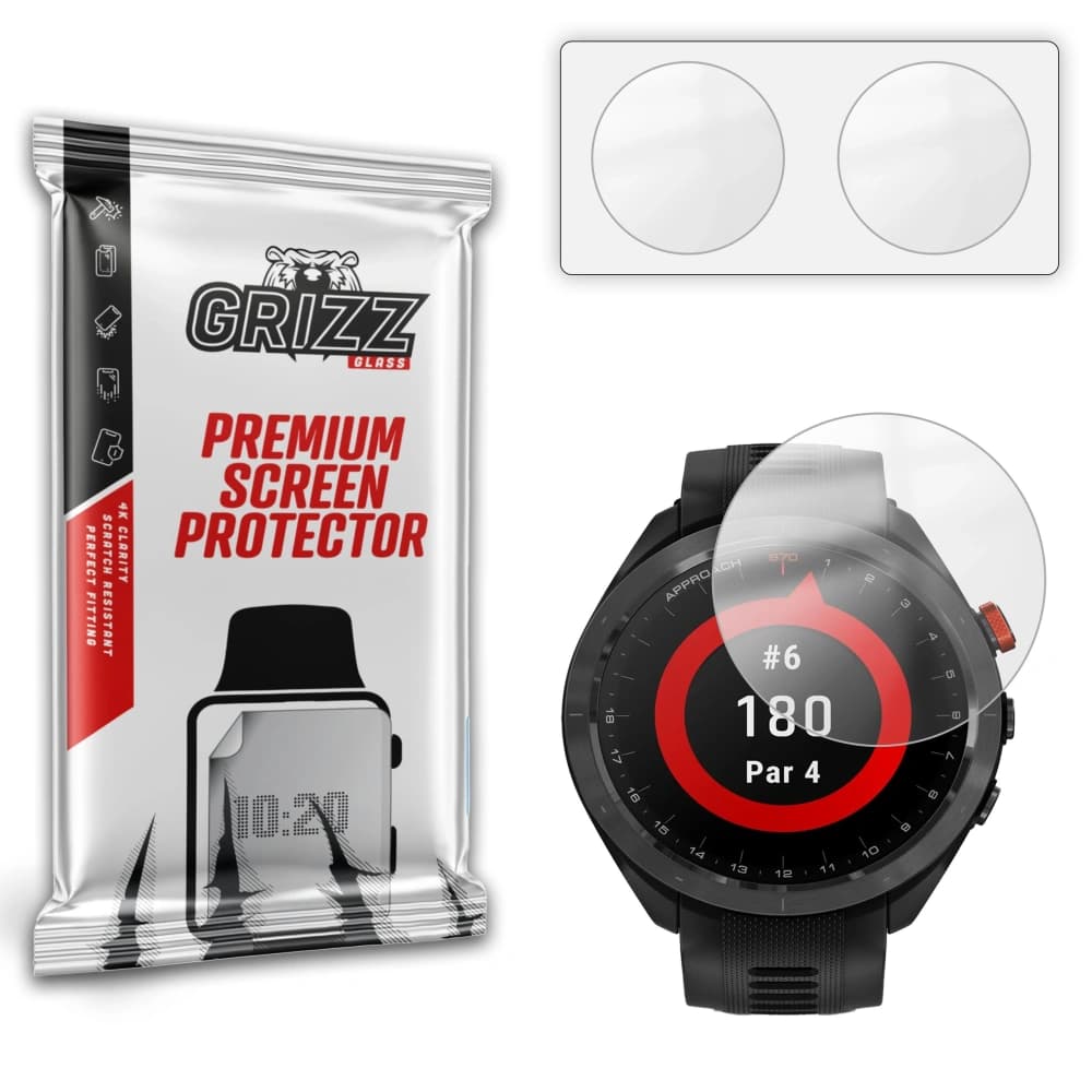 Fólie matná GrizzGlass PaperScreen pro Garmin Approach S70 47mm - 1
