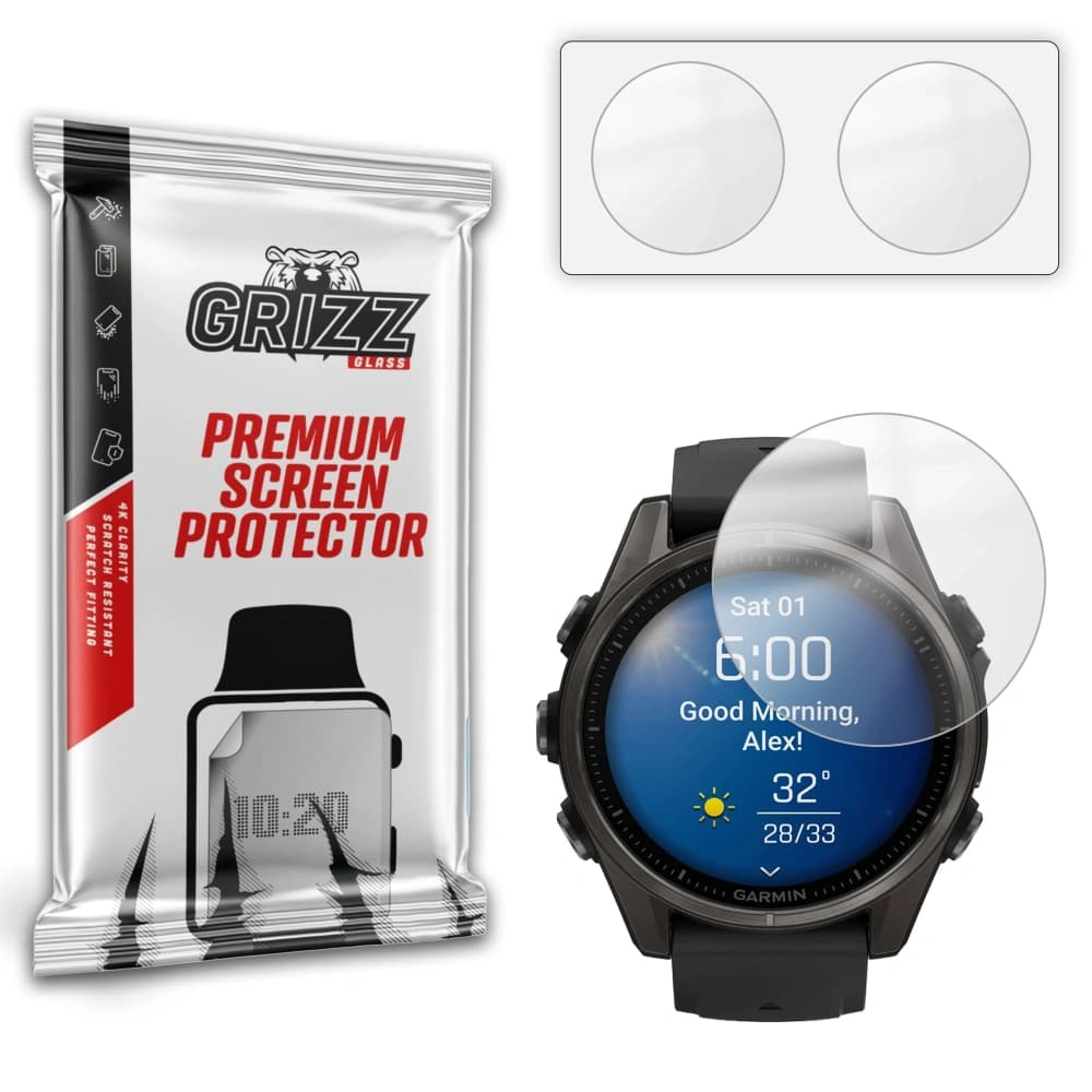 GrizzGlass PaperScreen Garmin Fenix 8 43mm - 1
