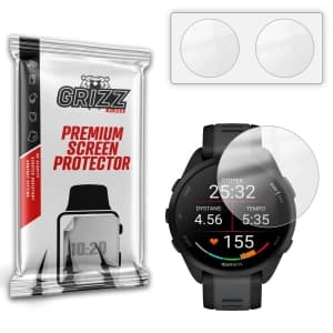 GrizzGlass PaperScreen Garmin Forerunner 165
