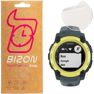 Bizon Glass Watch Film Sun Garmin Instinct E 40 mm [2 PACK]