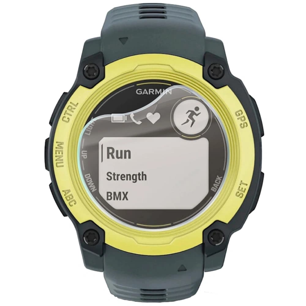 Bizon Glass Watch Film Sun Garmin Instinct E 40 mm [2 PACK] - 3