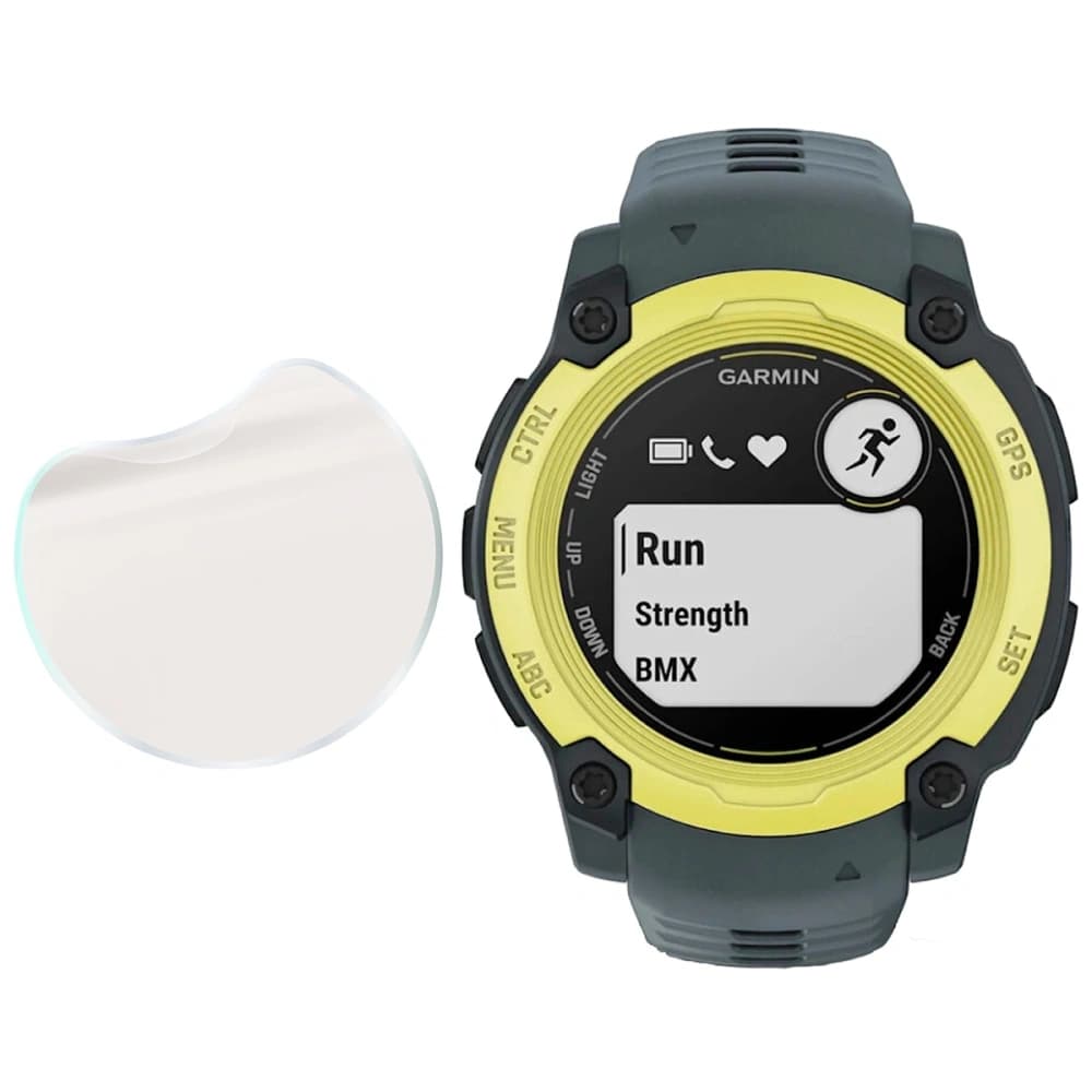 Bizon Glass Watch Film Sun Garmin Instinct E 40 mm [2 PACK] - 4