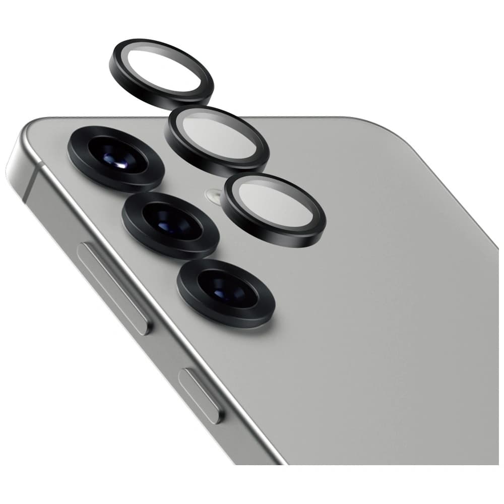 Keramické sklo na objektiv PanzerGlass Hoops Lens Protector pro Samsung Galaxy S25 keramické - 2