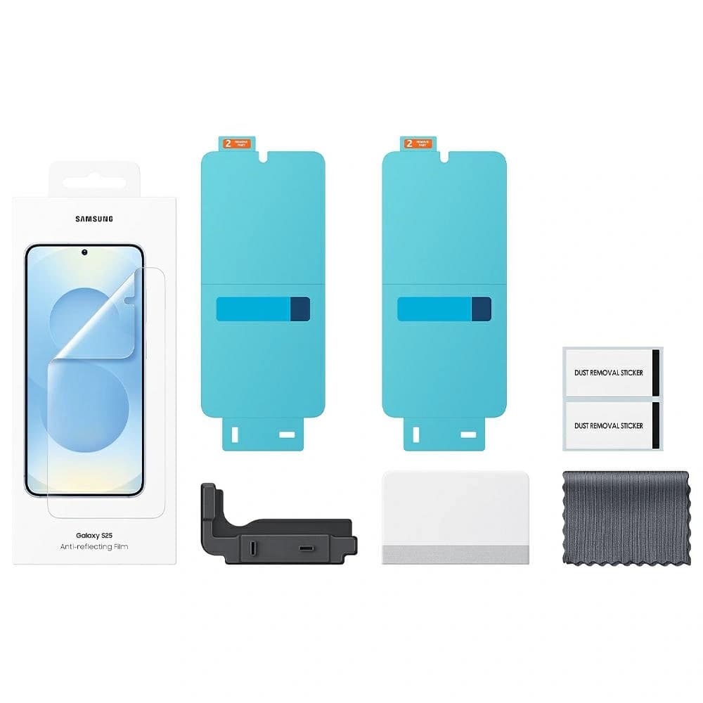Ochranná fólie Samsung Antireflexní film pro Galaxy S25 průhledná [2 PACK] - 4