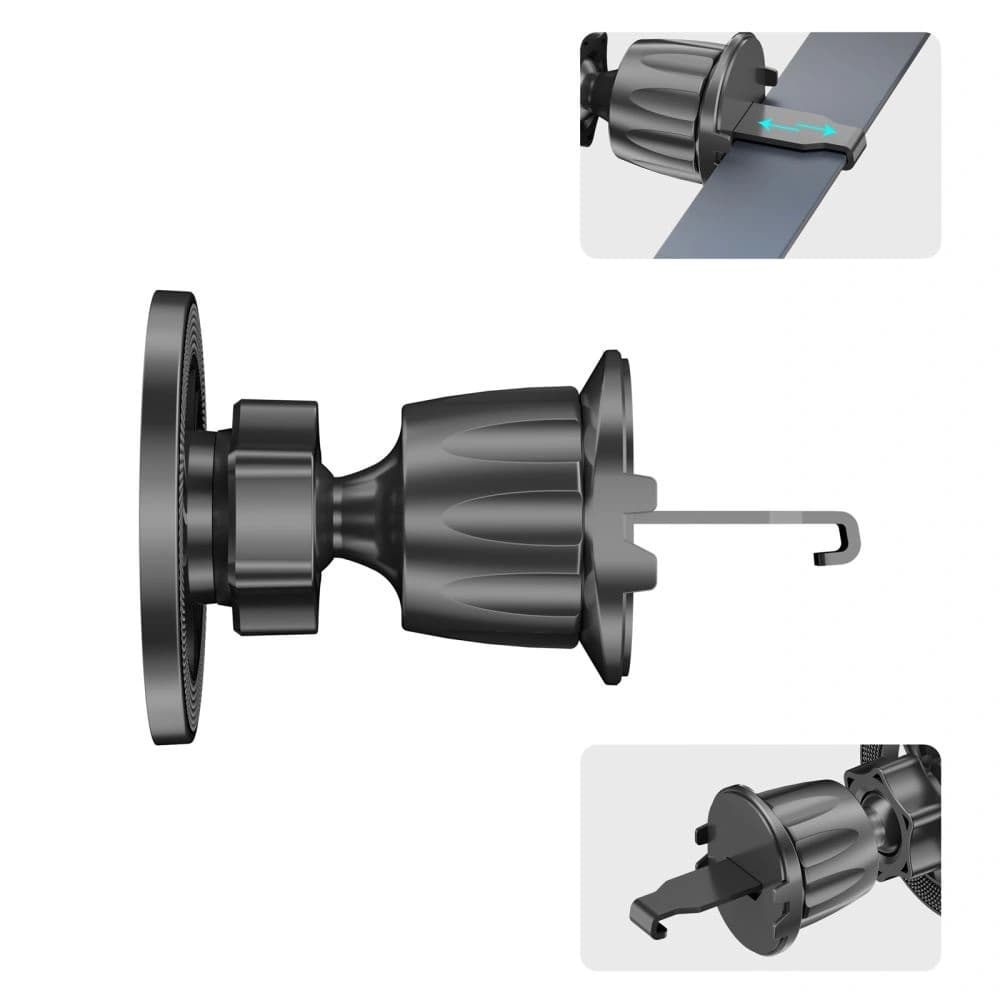 Tech-Protect N58 Magnetic MagSafe Műszerfal & Szellőző Autós Tartó Fekete - 8