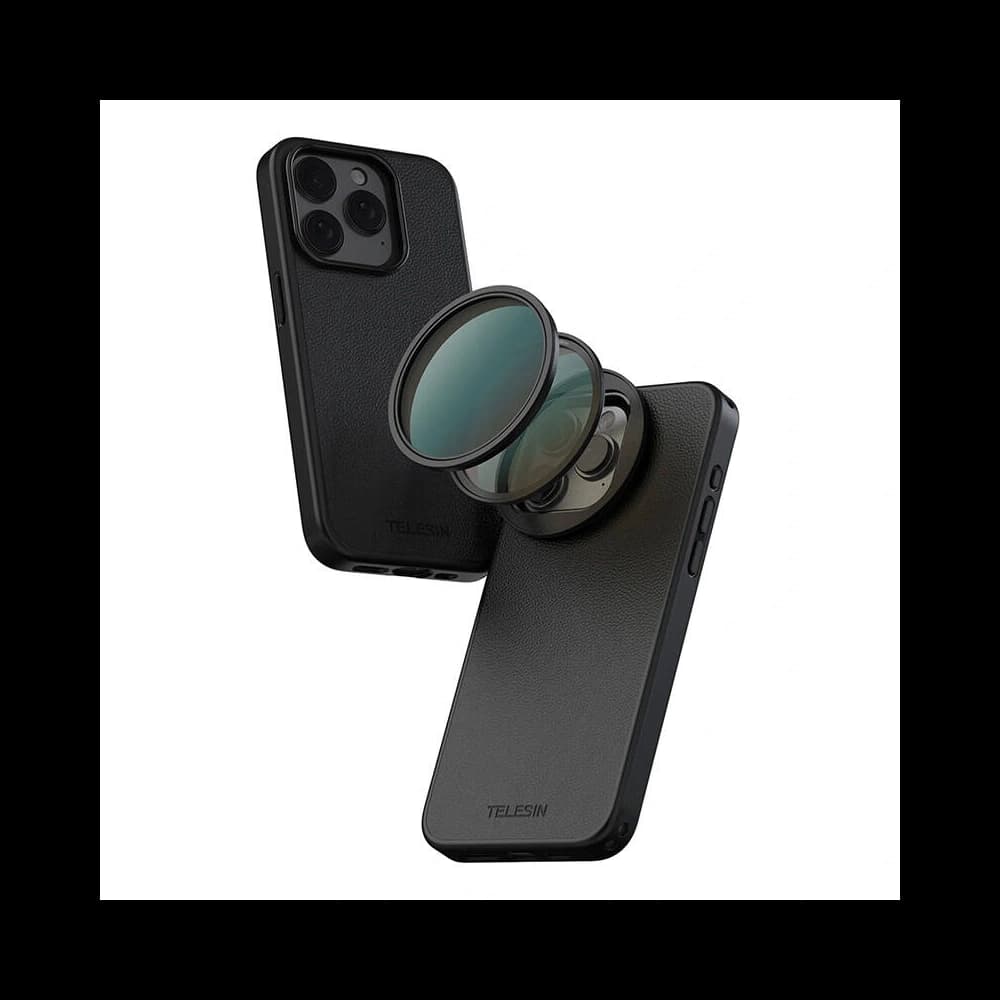 Filtr CPL 58mm TELESIN do Apple iPhone 15 Pro/Pro Max - 2