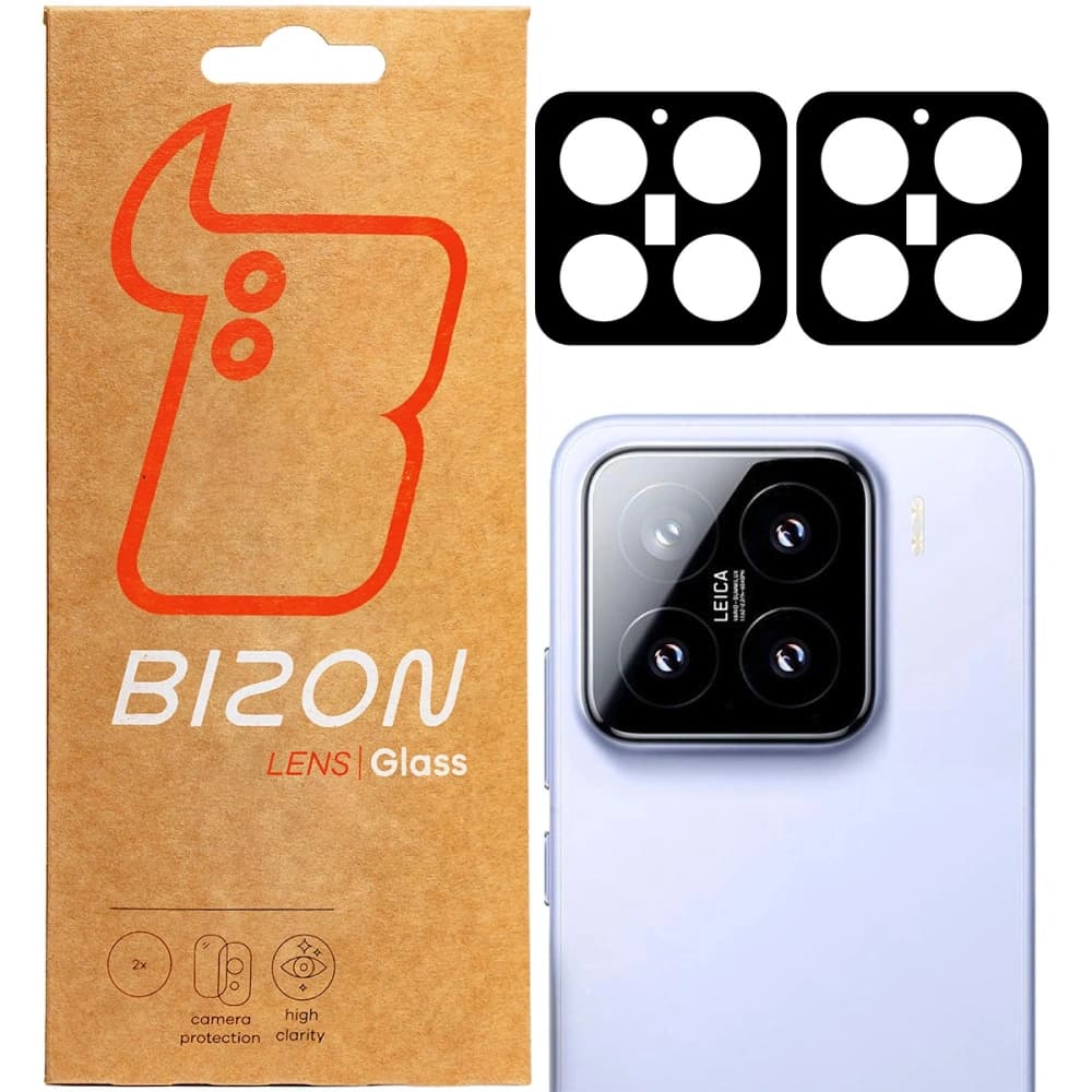 Bizon üveg lencse Xiaomi 15 [2 PACK] - 1