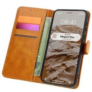 Bizon Case Pocket Honor Magic7 Pro brown