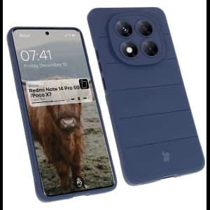 Bizon Case Tur Xiaomi Redmi Note 14 Pro 5G / Poco X7 marineblau