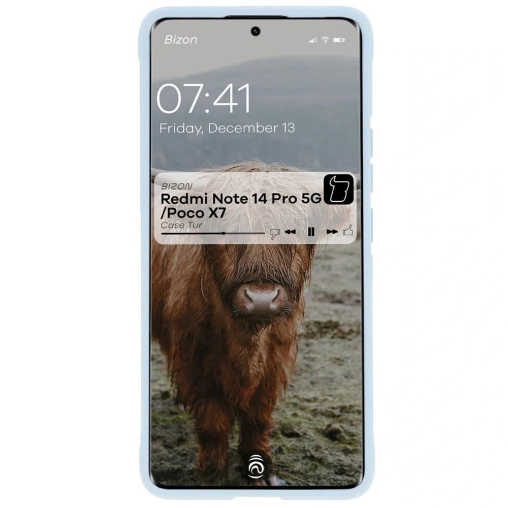 Bizon Case Tur Xiaomi Redmi Note 14 Pro 5G / Poco X7 light blue - 5
