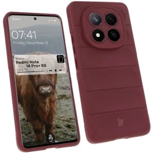Bizon Case Tur Xiaomi Redmi Note 14 Pro Plus 5G dunkel lila