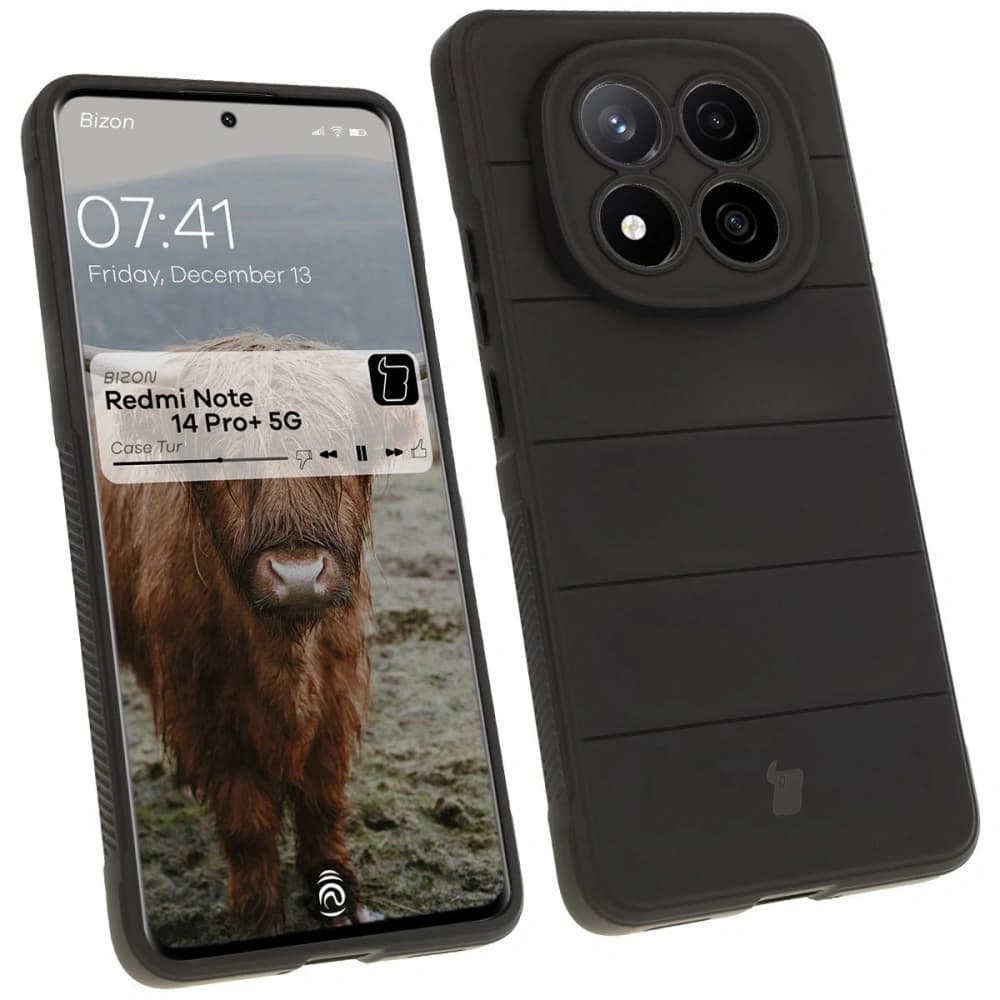 Bizon Case Tur Xiaomi Redmi Note 14 Pro Plus 5G black - 1