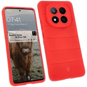 Bizon Case Tur Xiaomi Redmi Note 14 Pro Plus 5G rot