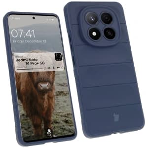 Bizon Case Tur Xiaomi Redmi Note 14 Pro Plus 5G marineblau