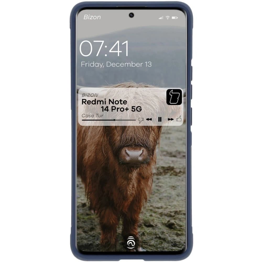 Bizon Case Tur Xiaomi Redmi Note 14 Pro Plus 5G marineblau - 5