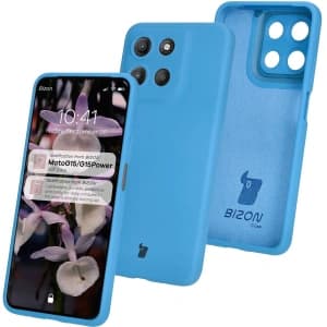 Silikonové pouzdro Bizon Soft Case pro Motorola Moto G15 / G15 Power modré