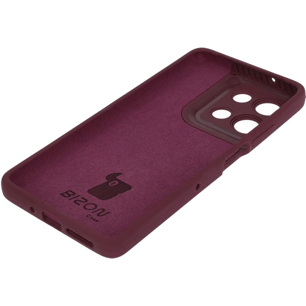 Bizon Soft Case Motorola Moto G75 5G dunkel lila - 4
