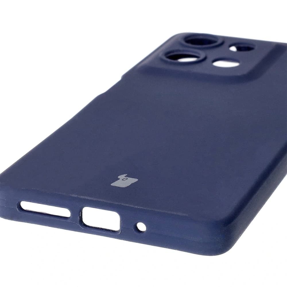 Bizon Soft Case Motorola Moto G75 5G sötétkék - 3