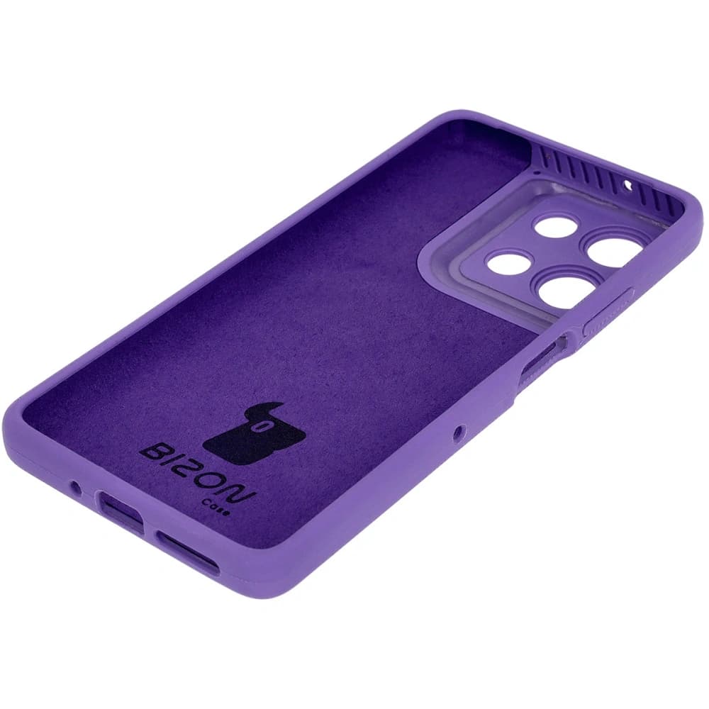 Bizon Soft Case Motorola Moto G75 5G lila - 4