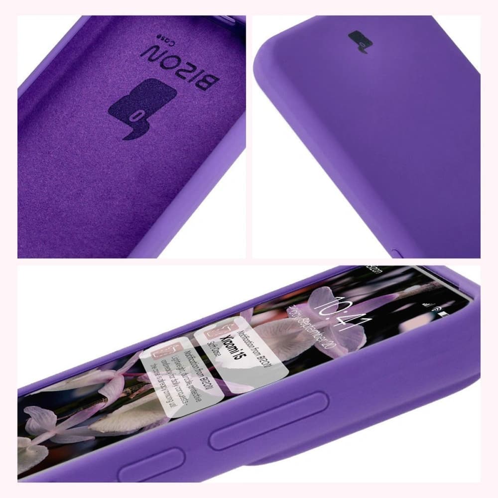 Bizon Soft Case Xiaomi 15 lila - 6