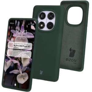 Bizon Soft Case Xiaomi Redmi Note 14 Pro 5G / Poco X7 dunkelgrün