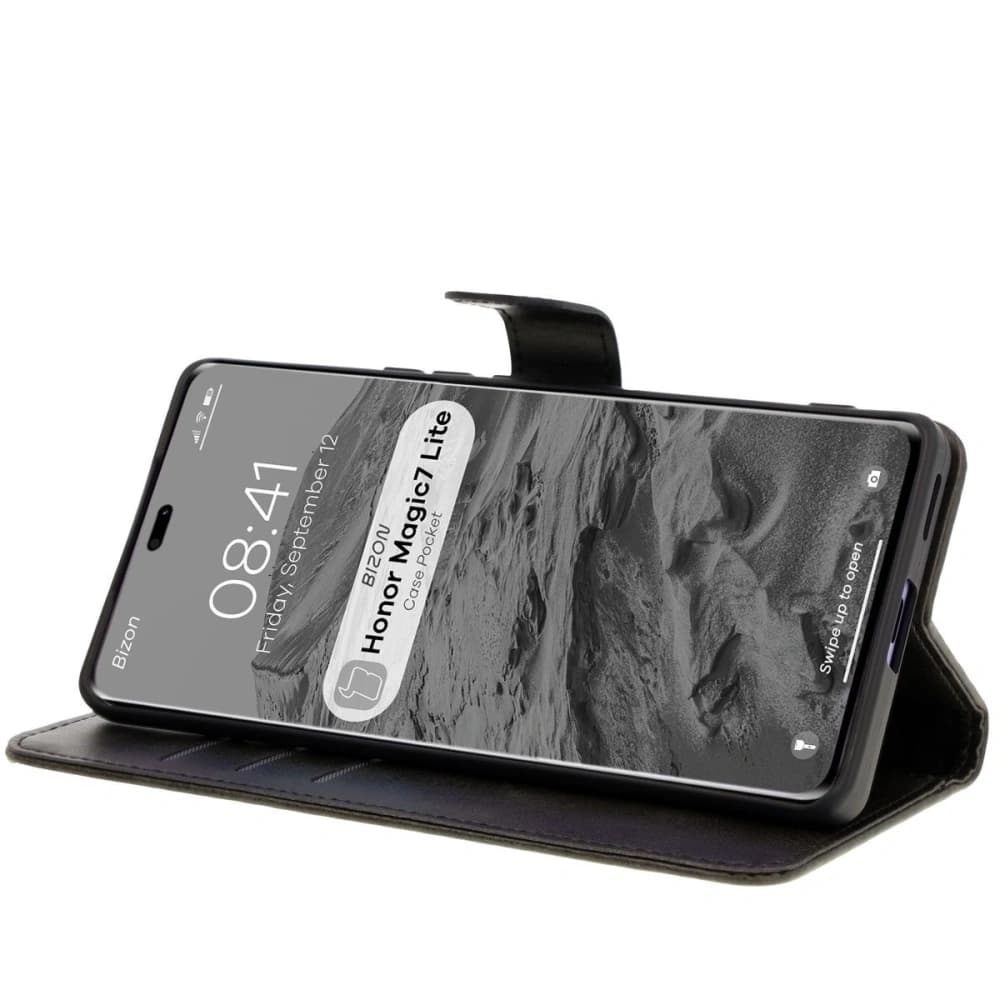 Pouzdro s klopou Bizon Case Pocket pro Honor Magic7 Lite černé - 5