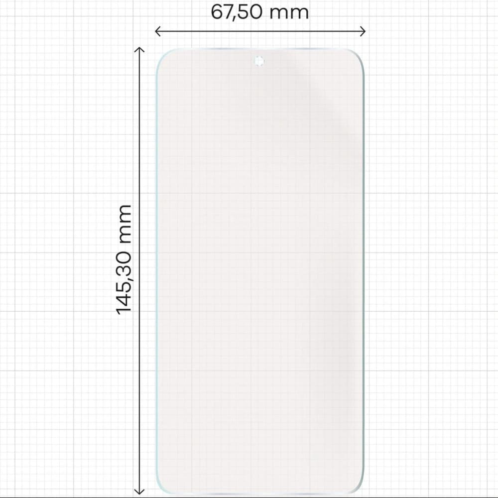 Fólie matná Bizon Glass Film Sun pro Samsung Galaxy S25 [2 PACK] - 2