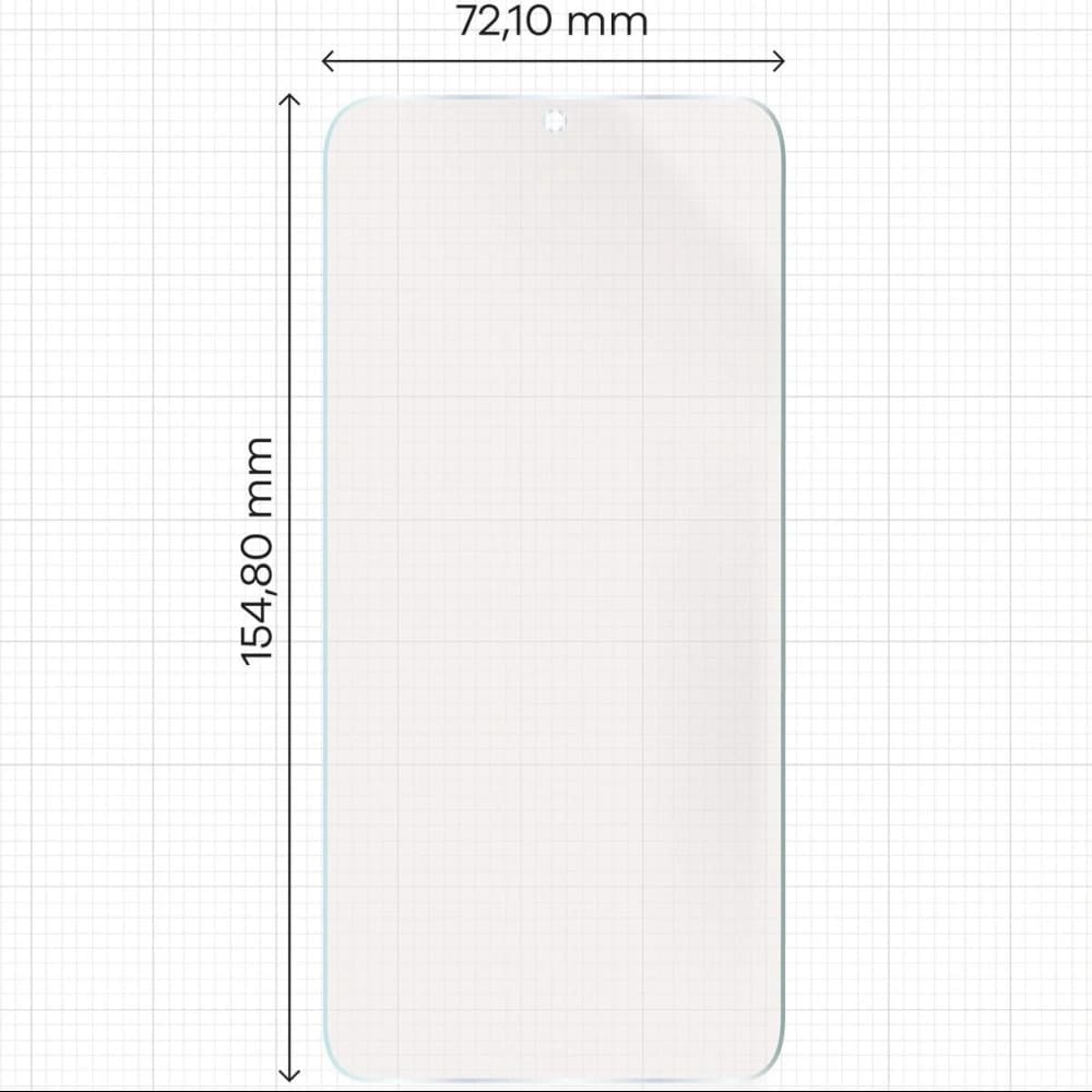 Bizon Glasfolie Sonne Samsung Galaxy S25+ Plus [2 PACK] - 2