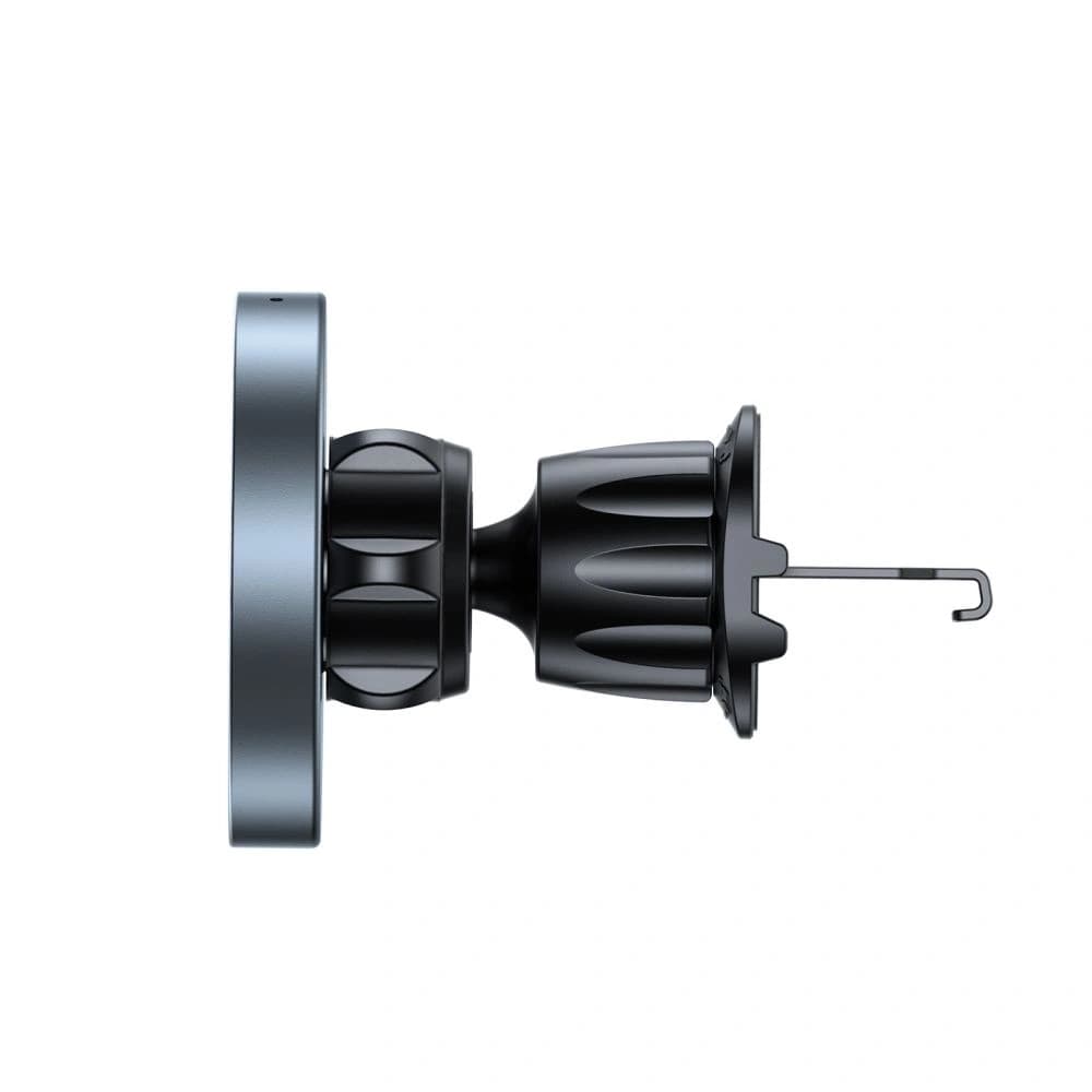 Uchwyt samochodowy do kratki / do gniazda CD z ładowarką 15W + 2x blaszki magnetyczne Tech-Protect MM15W-V5 Magnetic MagSafe CD & Vent Car Mount Wireless Charger 15W Black - 7