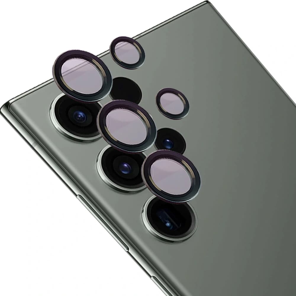 Bizon Glass Snap Lens Samsung Galaxy S23 Ultra schwarz - 1