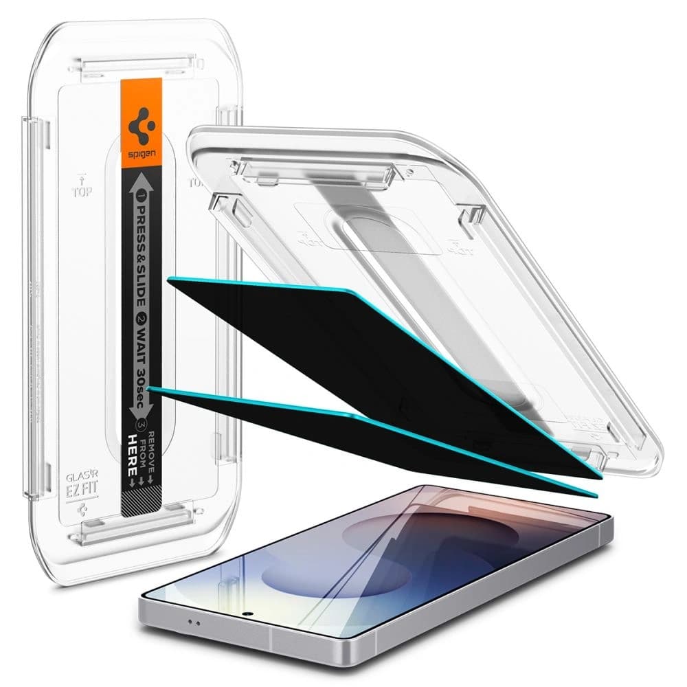 Spigen GLAS.tR ez Fit HD Samsung Galaxy S25 Ultra Privatsphäre [2 PACK] - 2