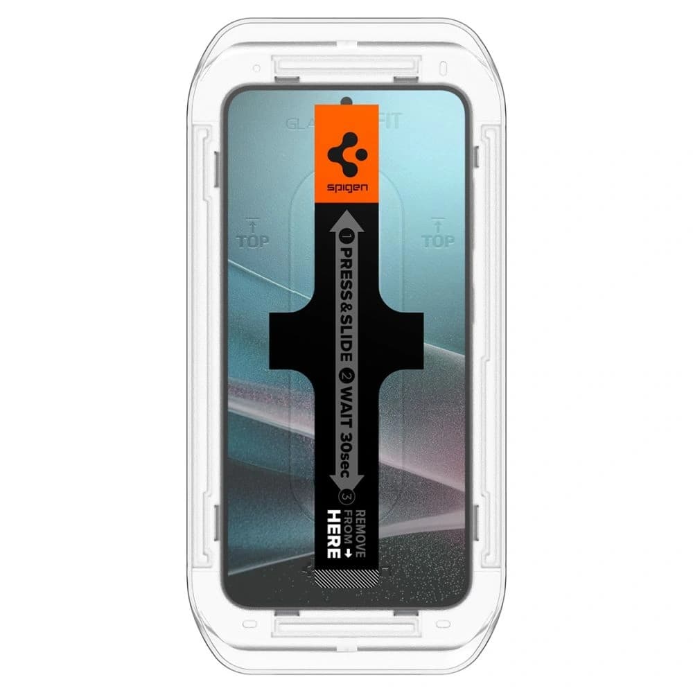 Spigen GLAS.tR ez Fit HD Samsung Galaxy S24 / S25 Privacy [2 PACK] - 5
