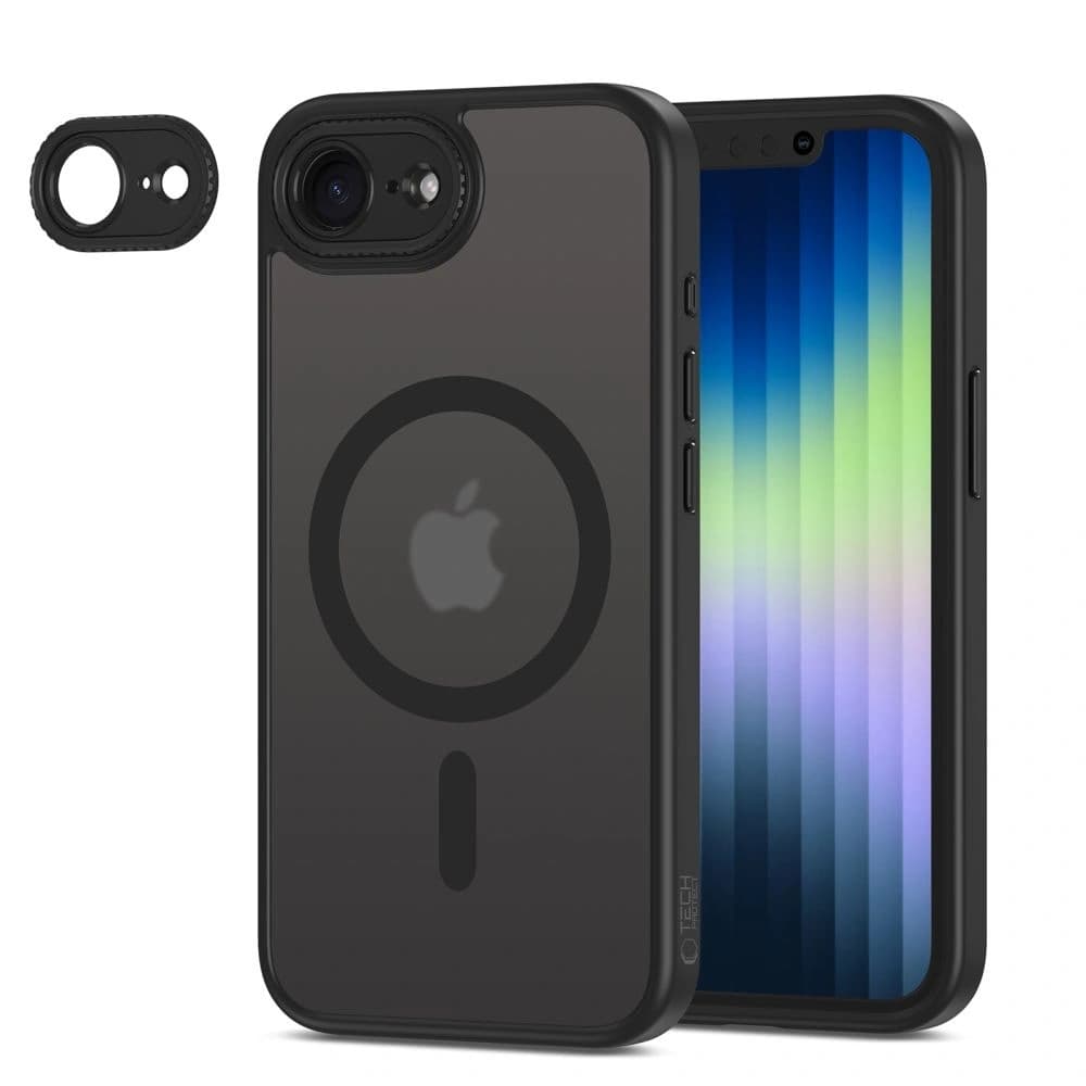 Tech-Protect Magcam MagSafe Apple iPhone 17e / 16e Matte Black - 2