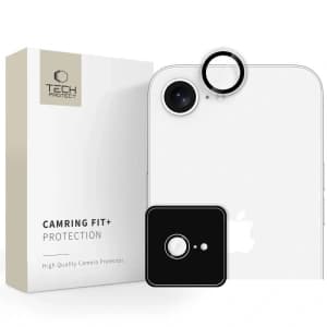 Osłona na aparat Tech-Protect Camring Fit+ Apple iPhone 17e / 16e Clear