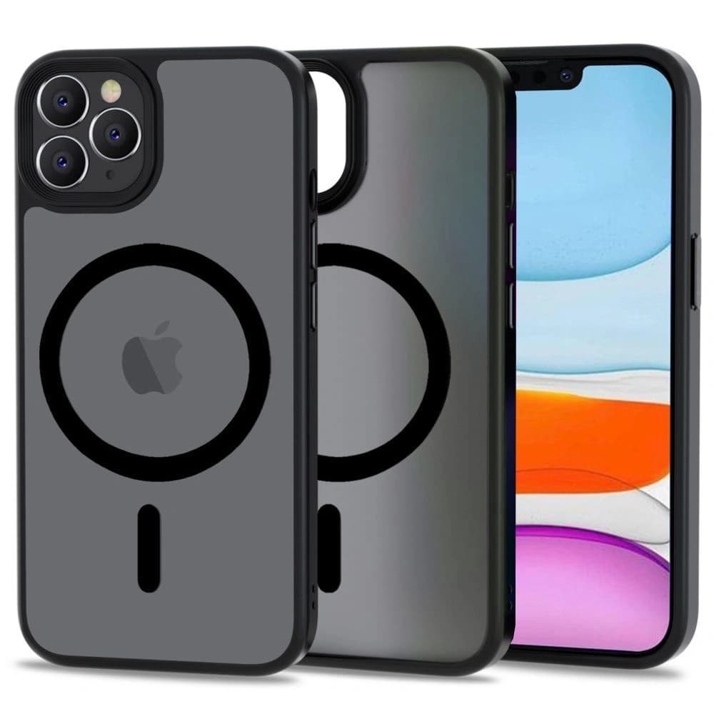 [OUTLET] Case Tech-Protect Magmat MagSafe Apple iPhone 11 Pro Max Matte Black - 1