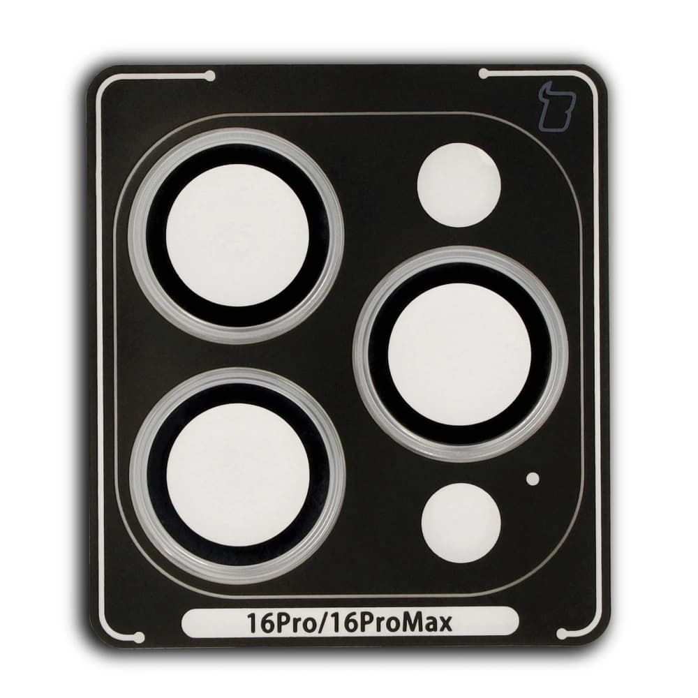 Bizon Glass Snap Lens Apple iPhone 16 Pro / 16 Pro Max silber - 2