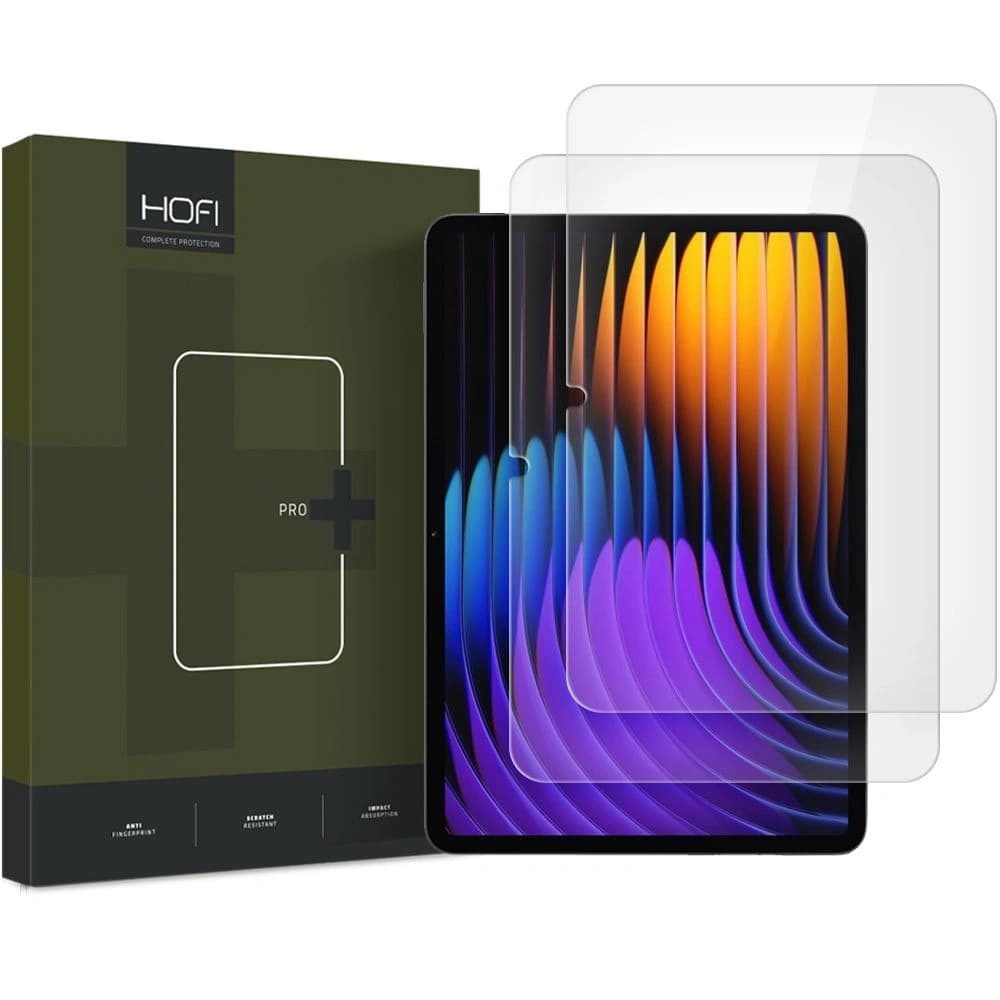 Hofi Glass Pro+ Xiaomi Pad 8 / 8 Pro / 7 / 7 Pro Clear [2 PACK] - 1